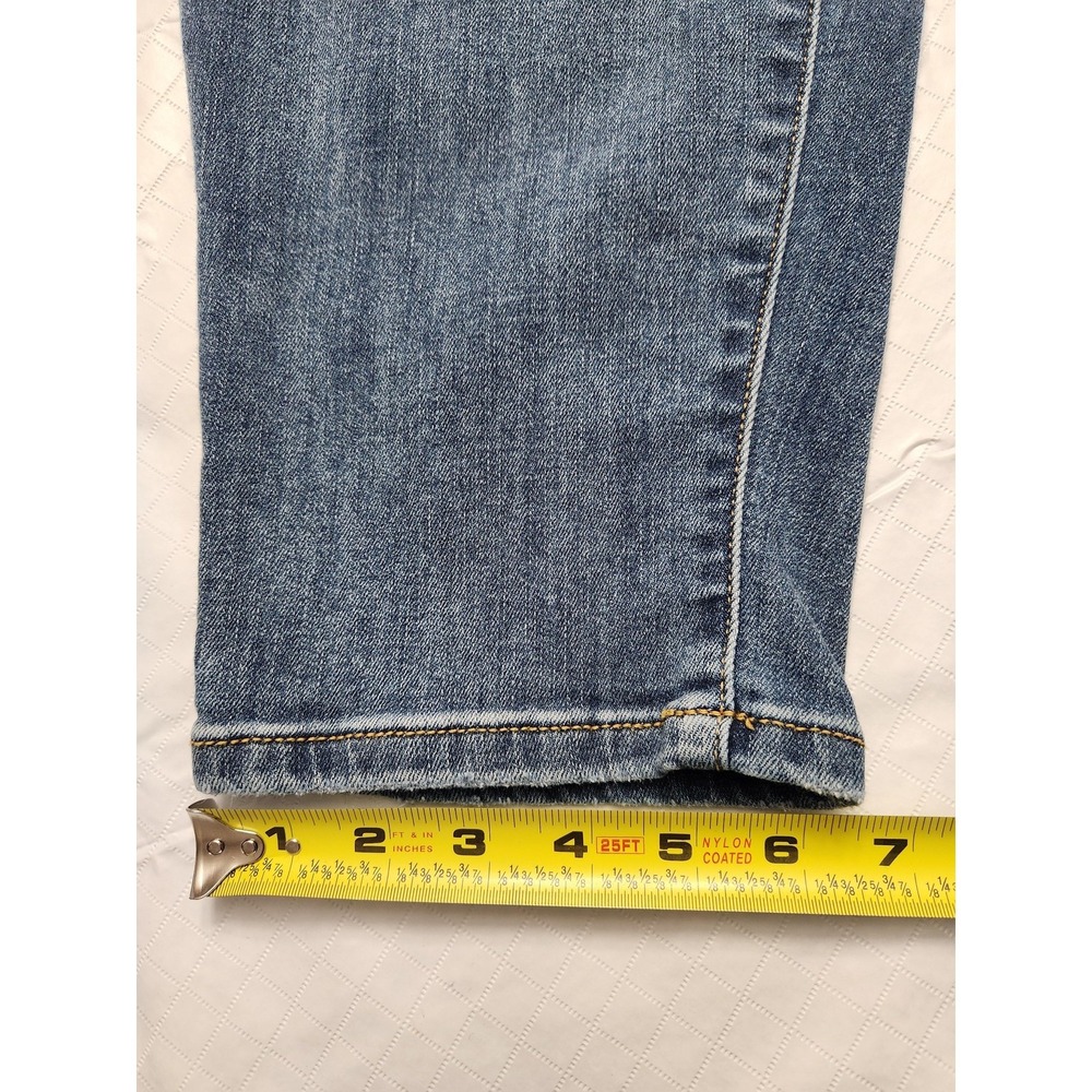 Judy Blue Jeans Womens 20W Blue Skinny Fit High Rise Stretch Medium Wash Denim - Picture 10 of 13